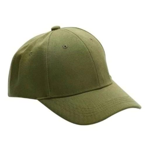 Unisex Face Cap - Army Green