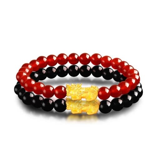 Feng Shui Pixiu Pi Yao Obsidian Bracelet