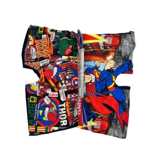 Children's Multi Colour Character Boxers-2in1