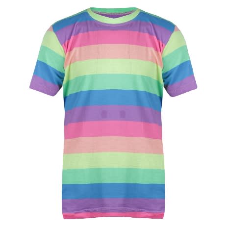 Colorful Mens Short Sleeve