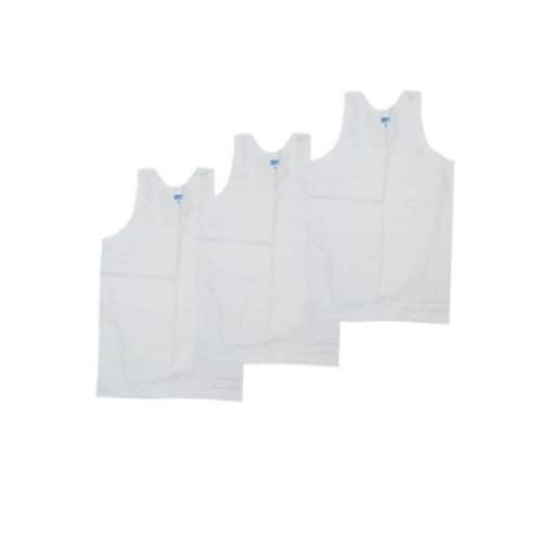 3 In 1 Boy's White Singlet