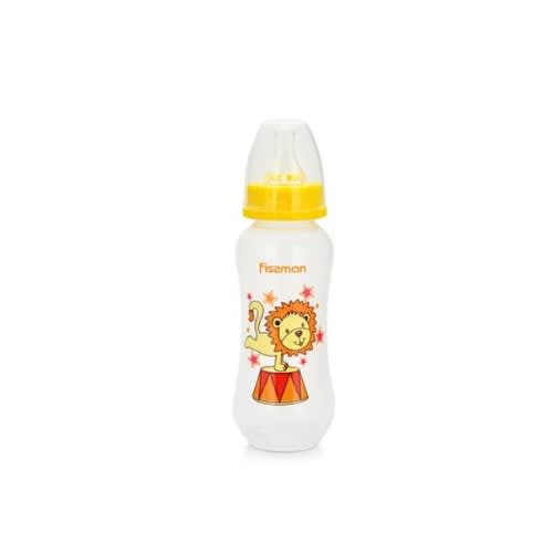 Baby Feeding Bottle With Wide Neck -240ml - Clear