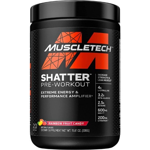 Muscletech - Shatter Pre-Workout - Pre-workout Powder For Men & Women - 11.81oz