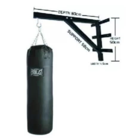 Everlast Punching Bag Boxing Bag + Wall Bracket