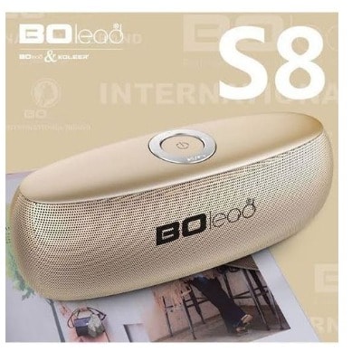 Subwoofer Potable Bluetooth Speaker S8-gold