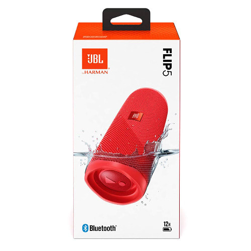 Flip 5 20 W Ipx7 Waterproof Bluetooth Speaker With Partyboost - Without Mic - Red