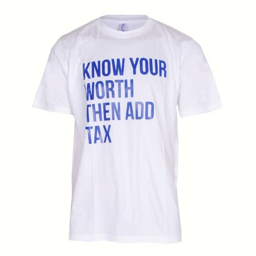Know Your Worth T-shirt - White