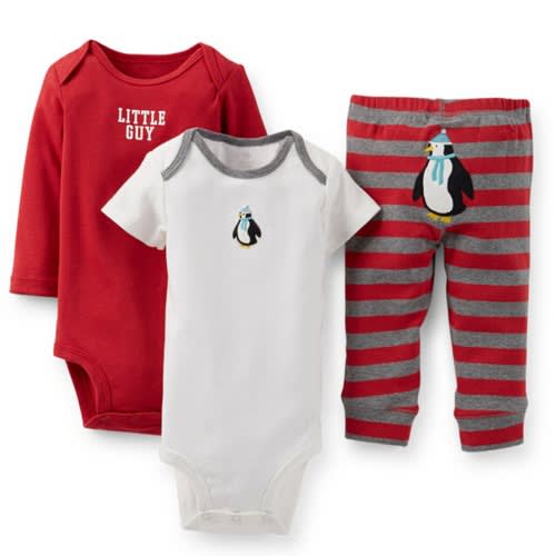 Red Carter Boy's Set