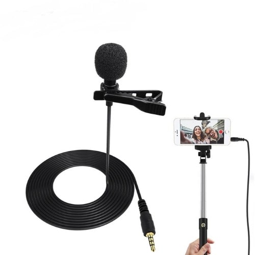 Lavalier Lapel Microphone For Mobile Phones