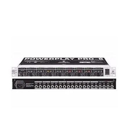 Ha8000 8 Channel High-power Headphones Mixing And Distribution Amplifier