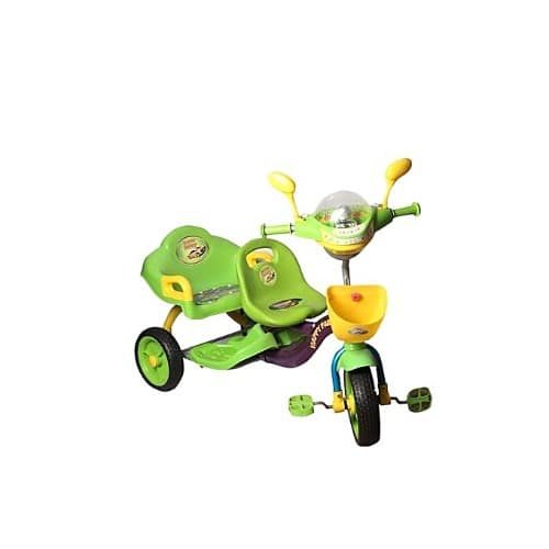 Baby Tricycle With Double Seat