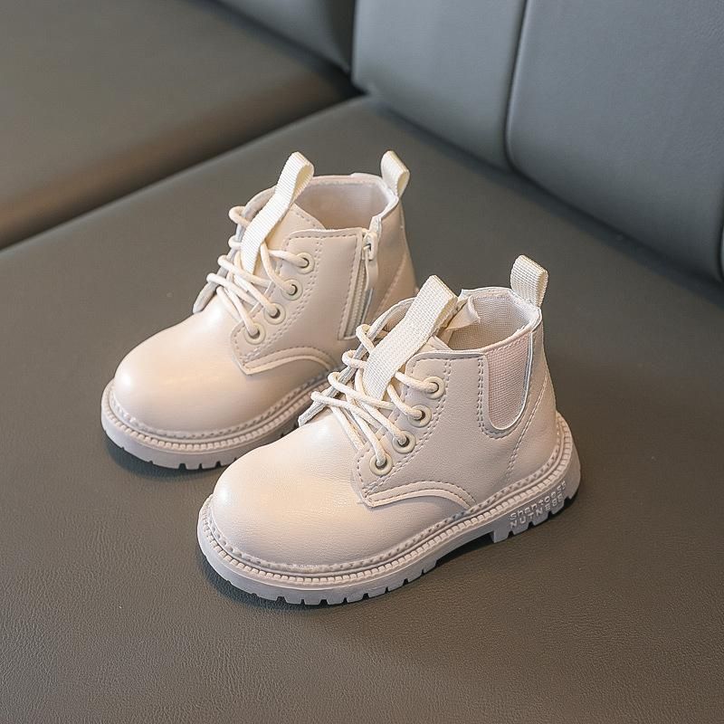 Children'S Boots Martin Boots British Martin Boots White