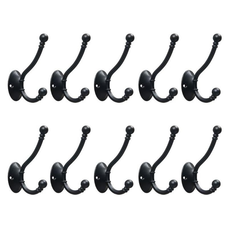 10Pcs Wall Hooks for Hanging Heavy Duty Hat Towel Coat Wall
