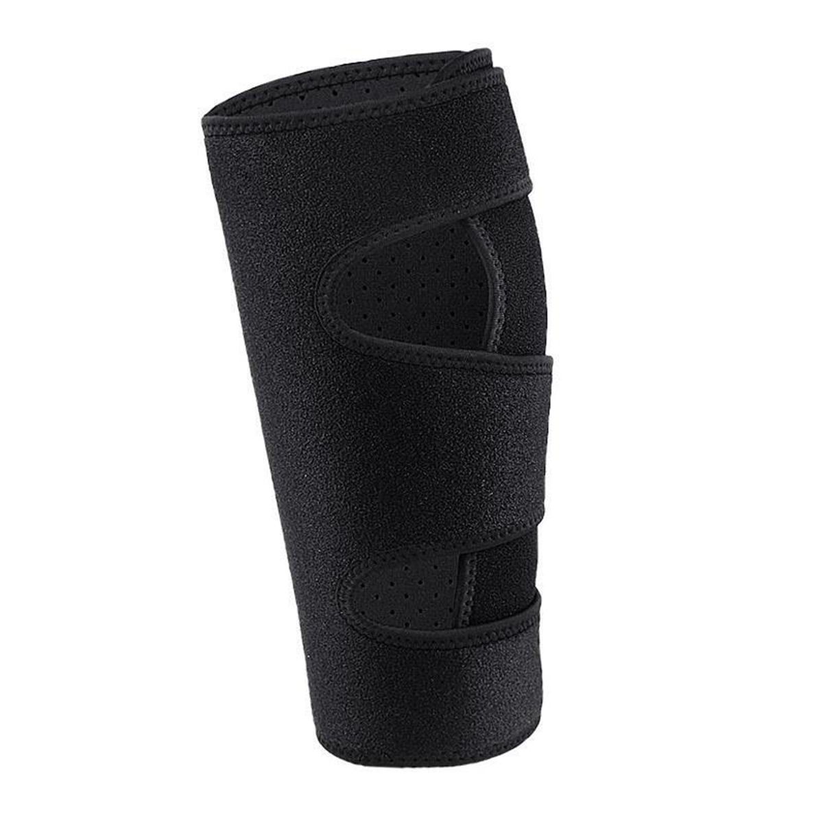 Leg Guard Leg Protection Adjustable Shockproof Shin Guard for Sports Black