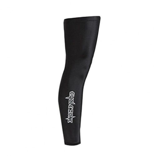 Smooth Long Stockings Highly Elastic Polyester Long Compression Socks Socks Smooth Leg Sleeves Black