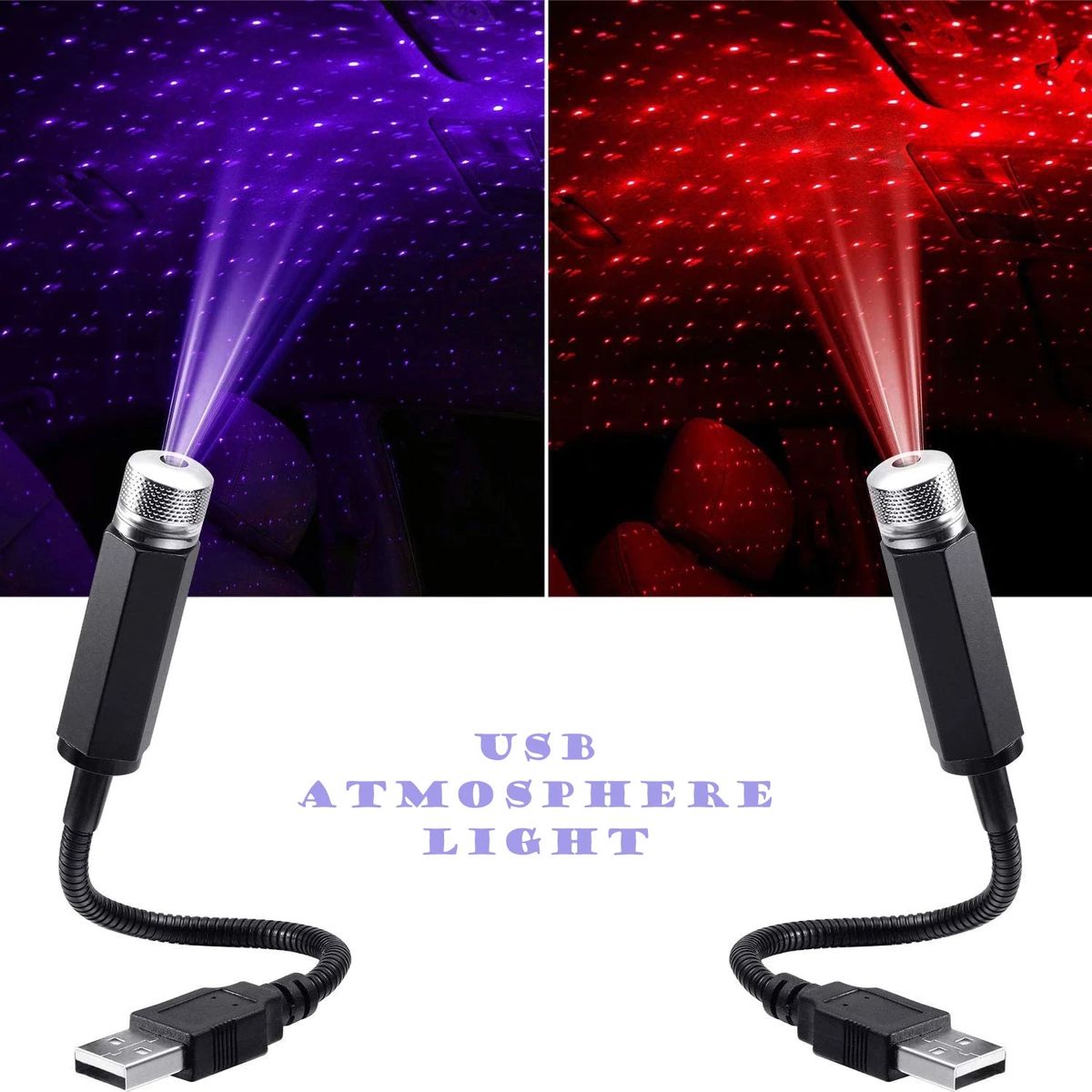 Romantic Star Night Light Projector Atmosphere Galaxy Lamp