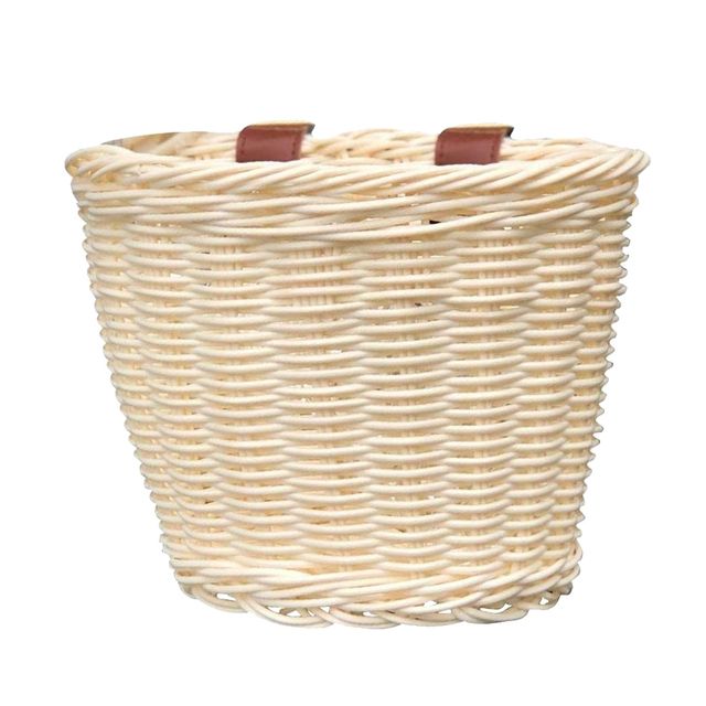 Wicker Bicycle Basket For Children And Women 3 Col