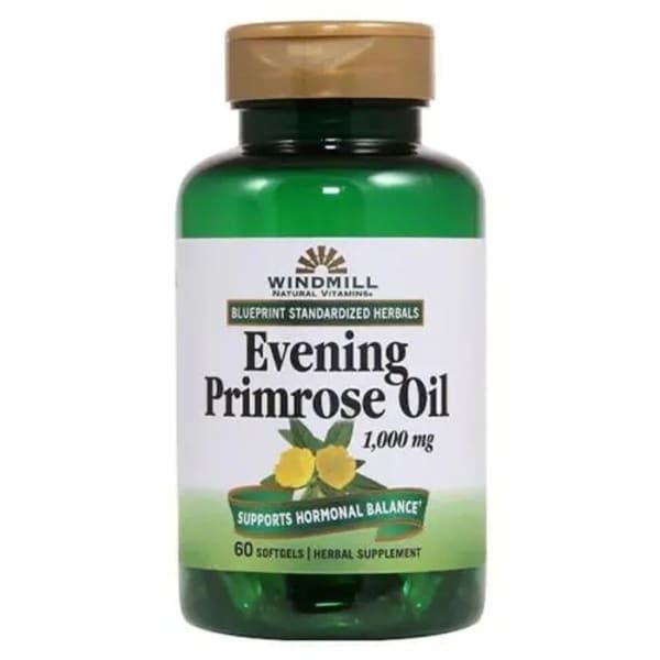 Evening Primrose Oil Supports Hormonal Balance 60caps
