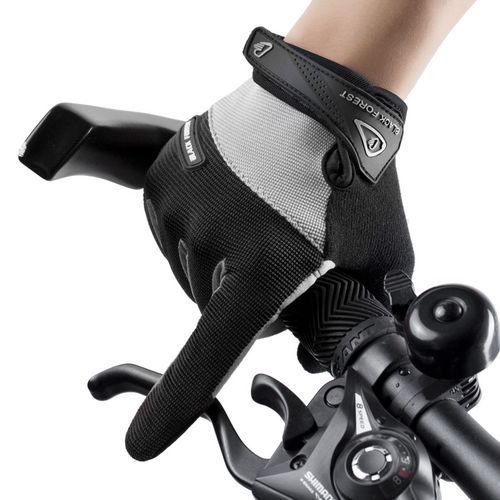 Men Women Riding Gloves Outdoor Sports Racing Riding Bike Workout Gloves（Black）