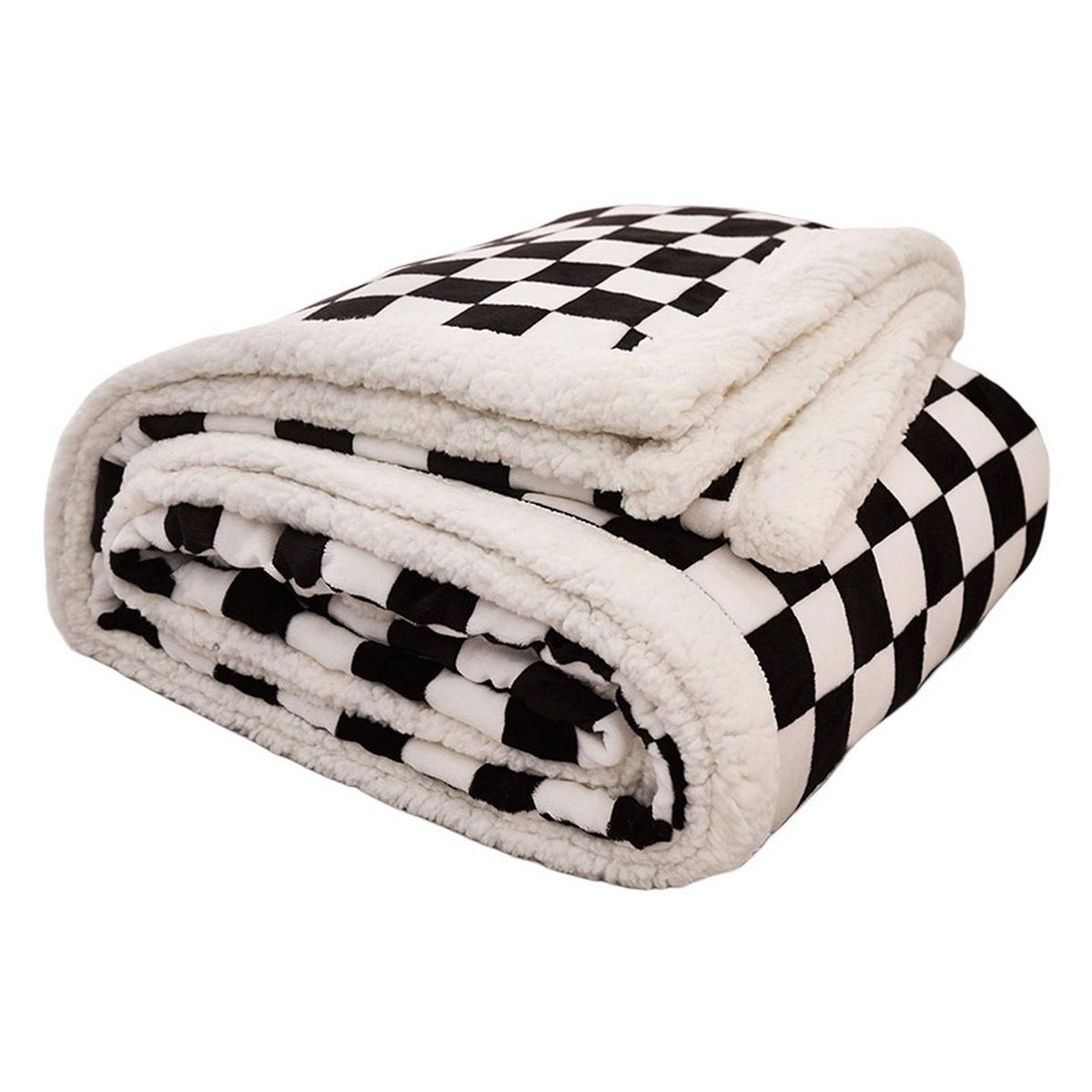 Throw Blanket Living Room Sofa Cold Weather Throw Blanket Quilt Black