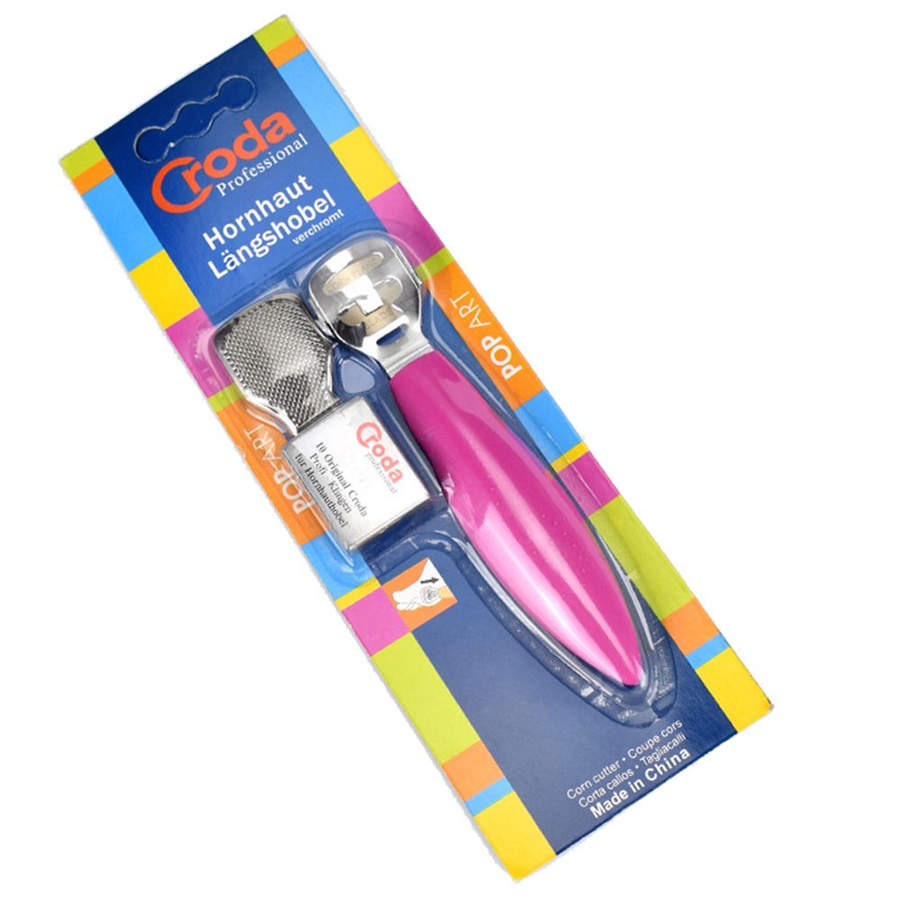 Feet File Exfoliating Calluses Cuticle Cutter Dead-Rose Red