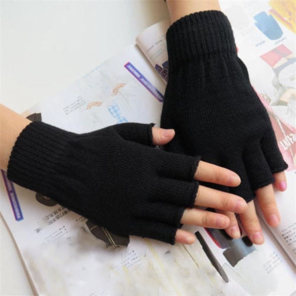 (4-12 Years Old)1pair Ski Gloves Long-sleeved Mitten Winter