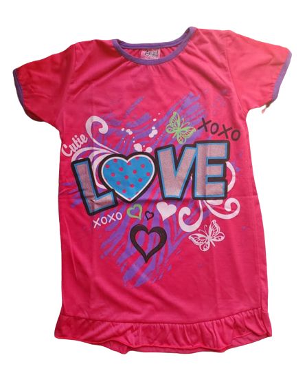 Girls Pink Pajama's