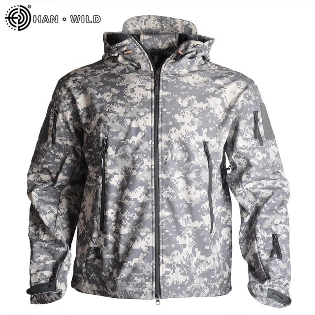 Han Wild Hiking Jacket Army Soft ACU-Camouflage_S(50-60kg)