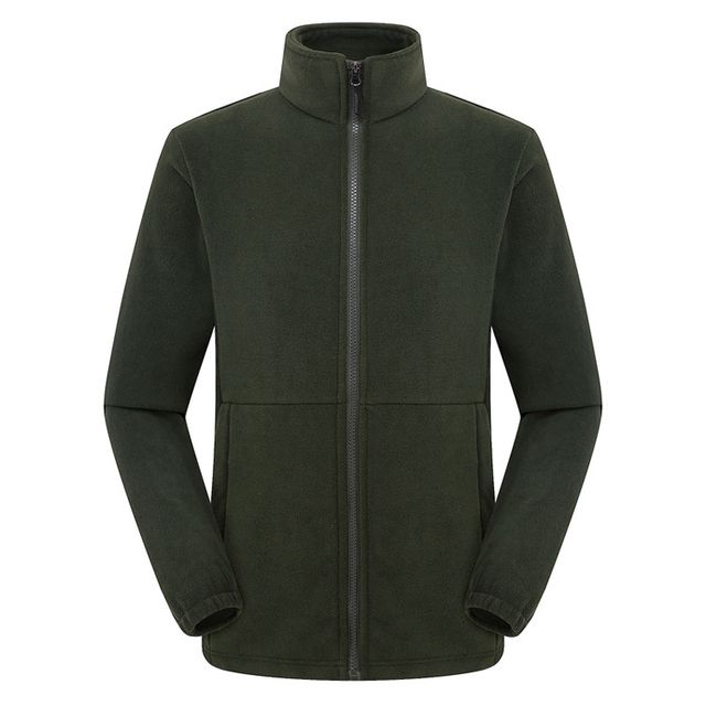 -Trvlwego -Men -Women's -Fleece -Hiking Men Army Green_S