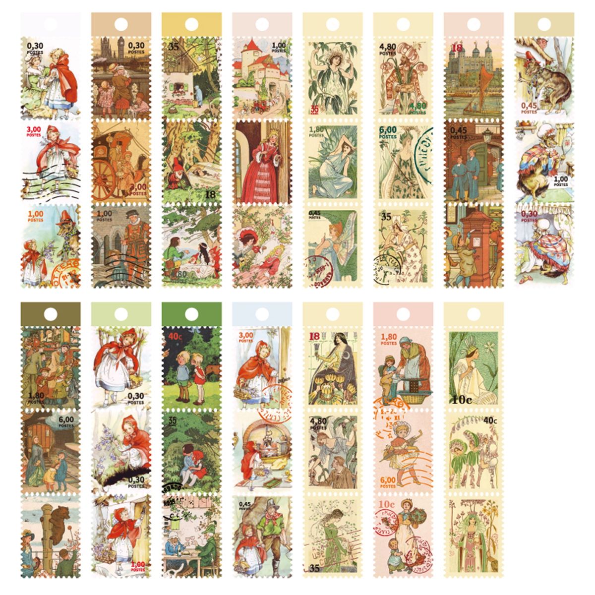 45PcsSet Material Paper DIY Decorative Scrapbook Paper C