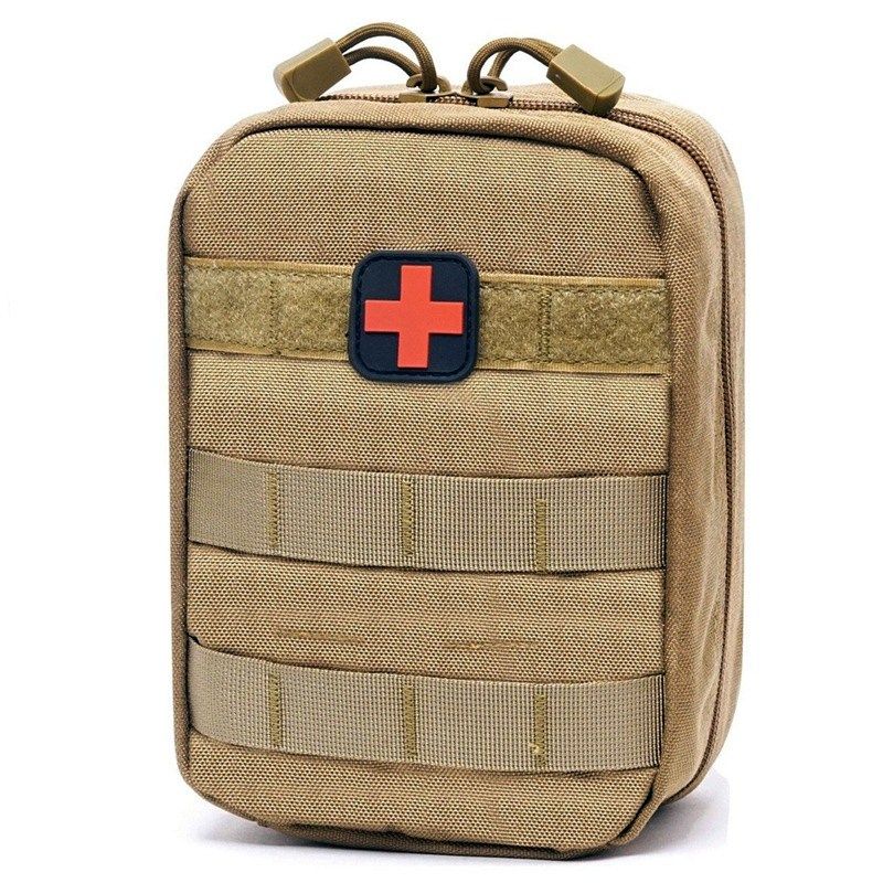 Kits Emergency Pack Ifak Military Camping Hunting Bag Brown 1