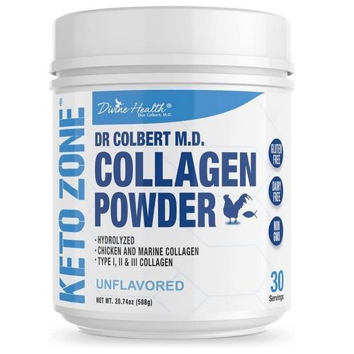 Keto Zone Collagen Unflavor Powder 630 Grams