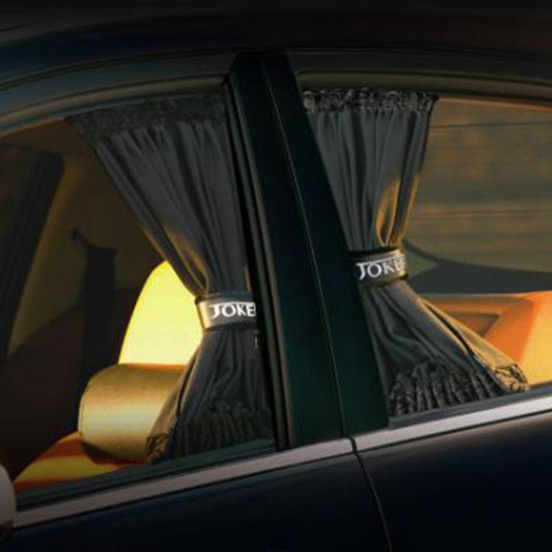 For 2pcs/Set Universal Car Side Window Sunshade Curtains