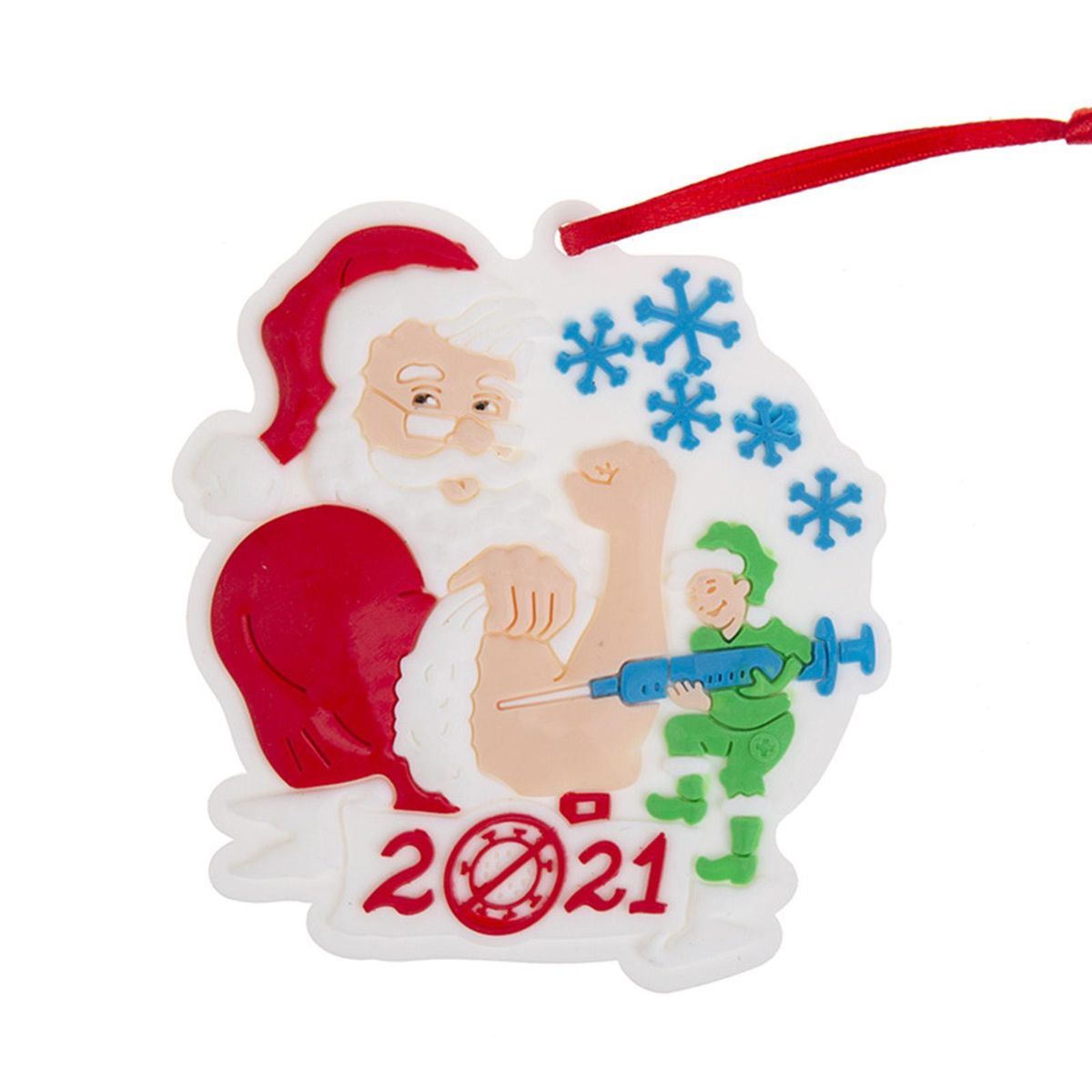 Christmas Santa Claus Figurine Decoration Xmas Hanging Decorations Ornament Doll Toy Holiday DIY Decor Festival Present
