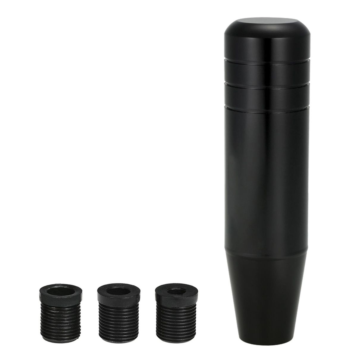 13cm Length  Universal Aluminum Car Truck Racing Gear Shift Knob Stick with 3 Adapter