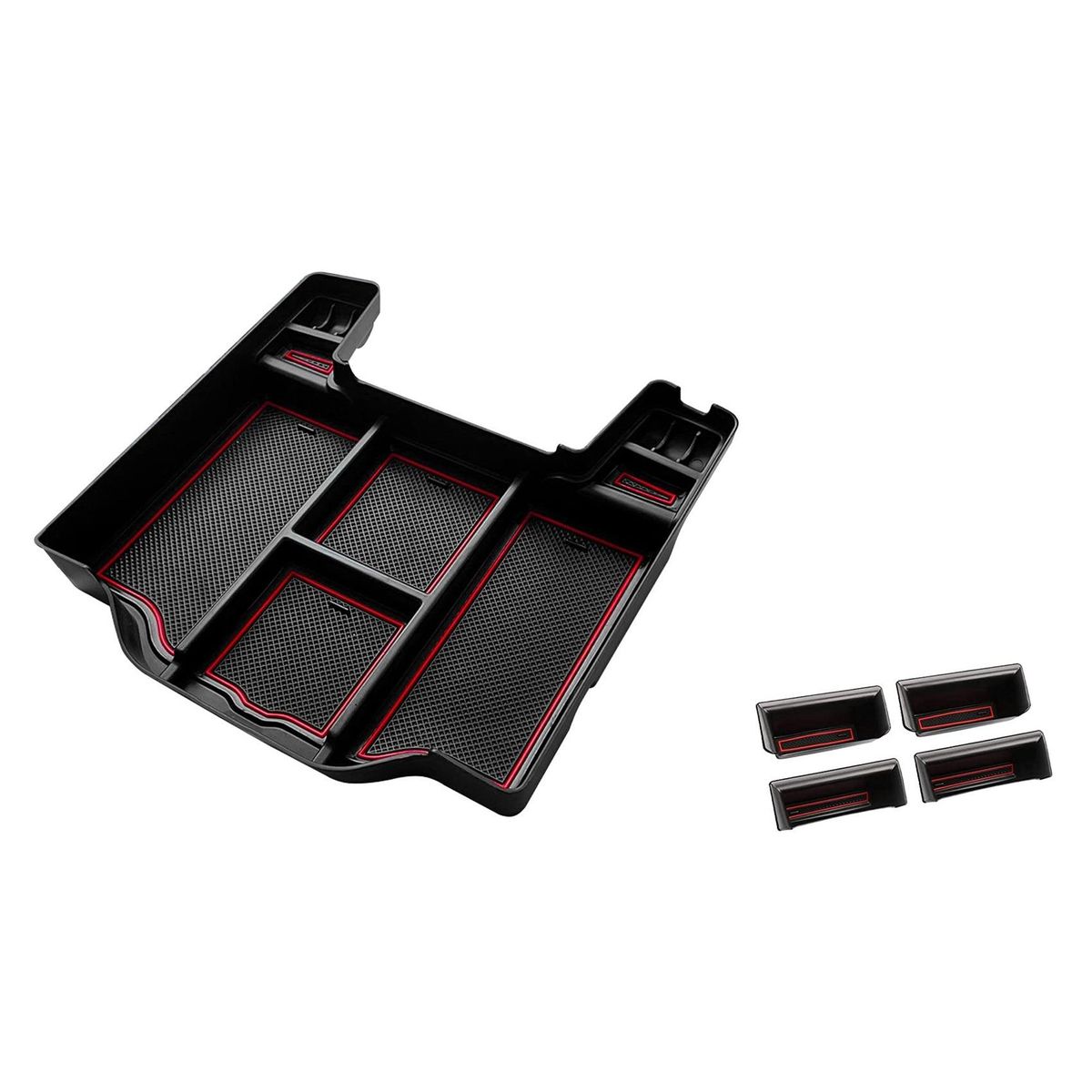 Center Console Tray & Door Side Box for Dodge RAM 1500