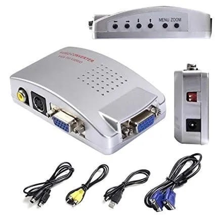 Vga To Av Converter Box