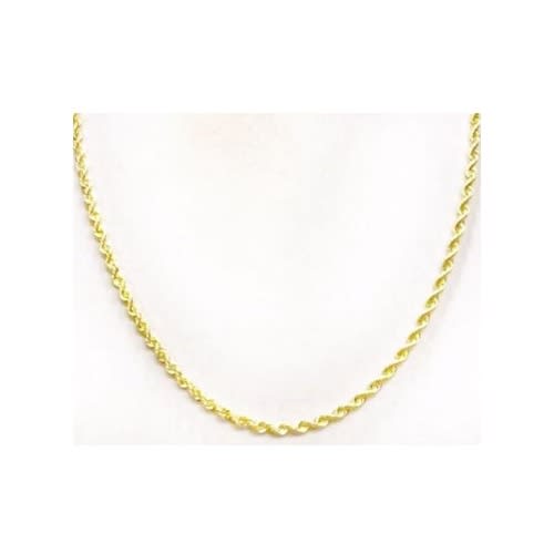 18 Karat Rope Chain - Gold
