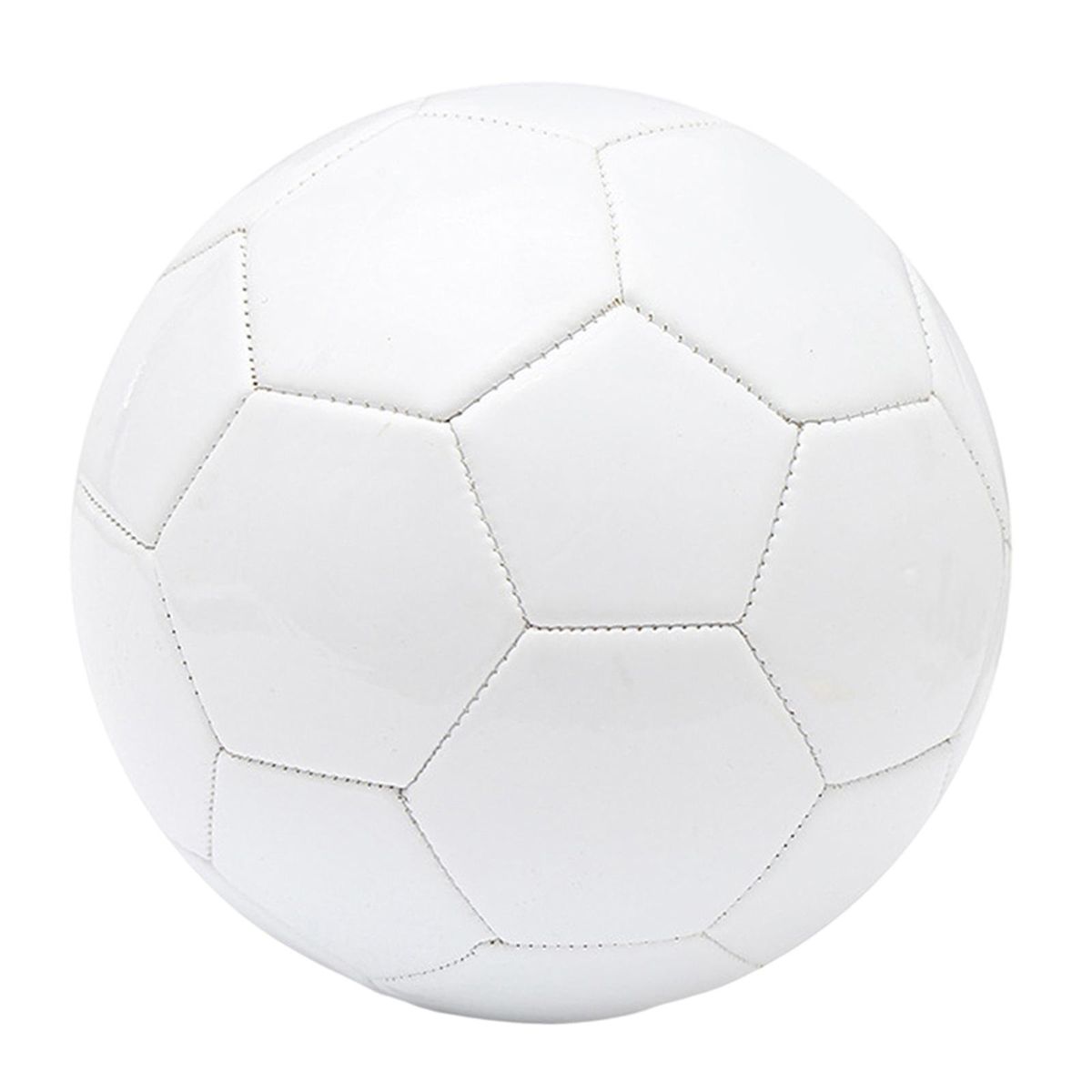 White Soccer Ball Size 5 Official Match For Kids