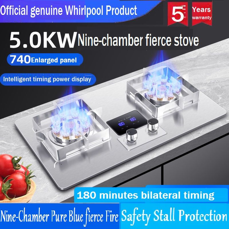 Table Top Gas Cooker  For Liquefied Gas 180minutes Bilateral Timing