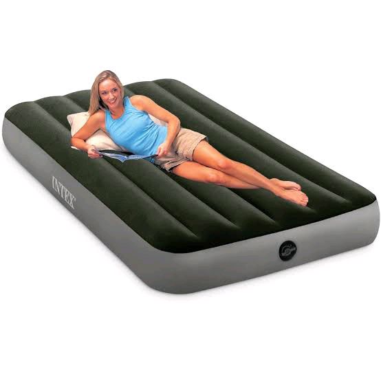 Inflatable Dura-Beam Twin Size Air Mattress
