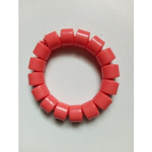 Traditional Styled Plastic Coral Beads Bracelet