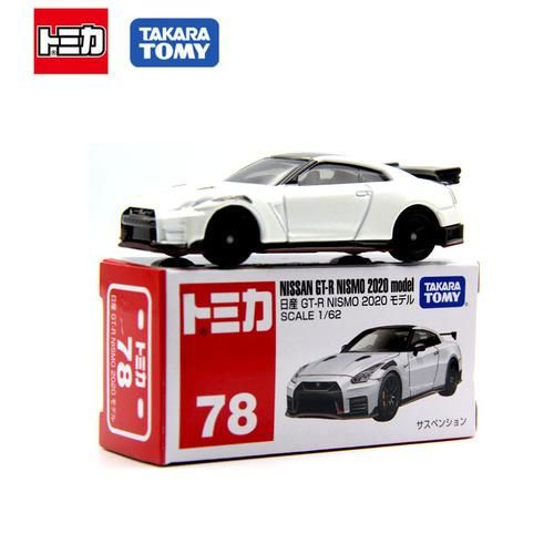 TAKARA TOMY tomica alloy model car toy Lamborghini MercedesBenz GTR Sports car children's Christmas gift toy for boys
