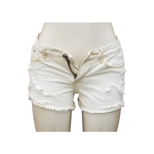 Ladies Casual Shorts -cream