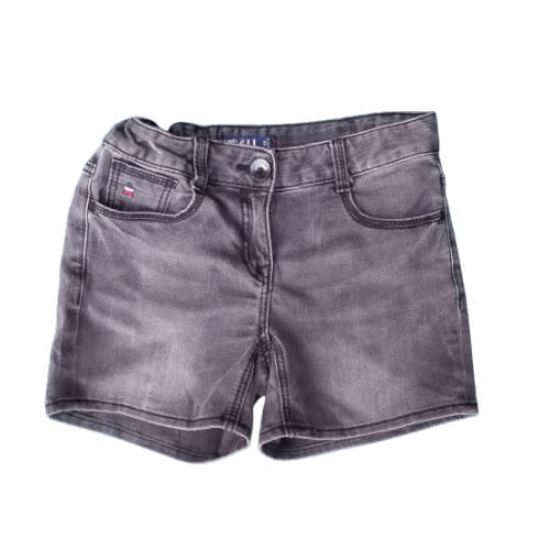 Adjustable Waist Faded Bumshort