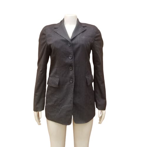 Ladies Long Sleeve Stripes Jacket