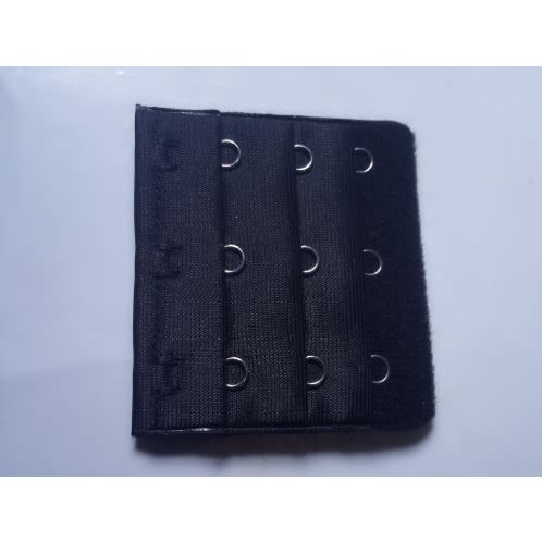 Black Bra Extender 3- Hook-2Pcs