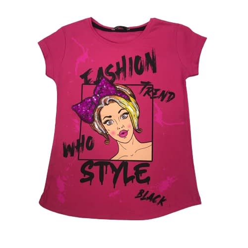 Turkey Kid's wear Top - Hot Pink