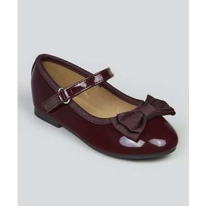 Girl's Patent Bow Shoe