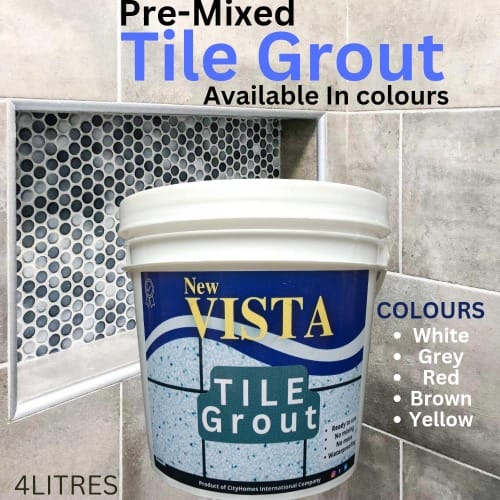 Tile Grout - 4l - Grey